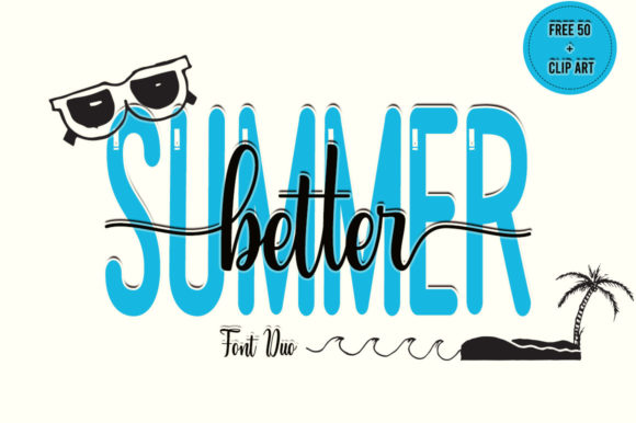 Better Summer: A Duo Font for Dynamic Branding