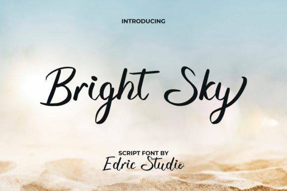 Bright Sky Font: A Breath of Fresh Air for Your Brand