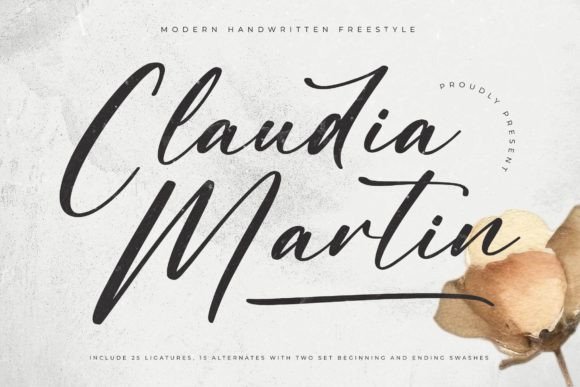 Claudia Martin: The Handwritten Font with Urban Soul