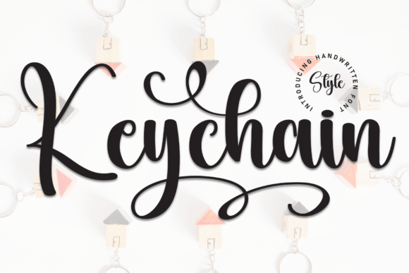 Keychain: The Elegant Script Font for Personal Touches