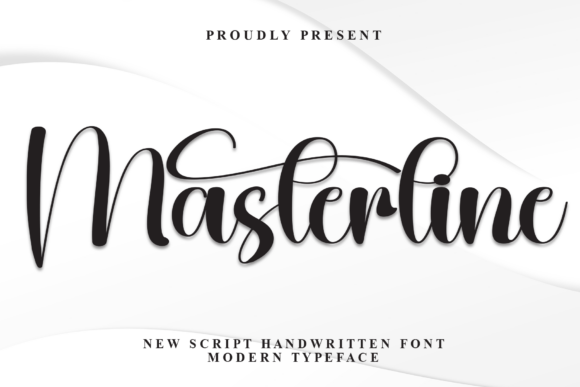 Masterline: The Elegant Script Font for Handwritten Design