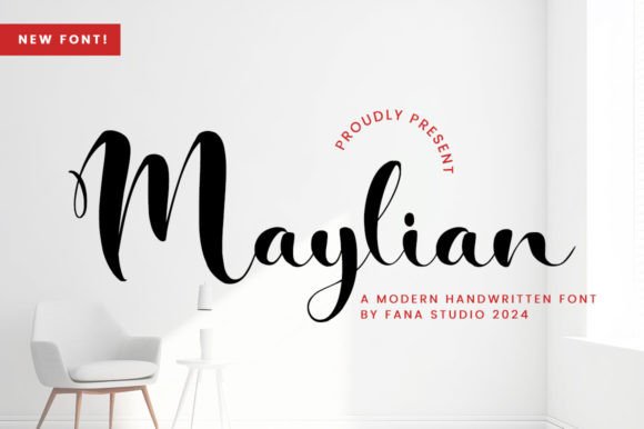 Maylian: A Modern Script for Authentic Branding