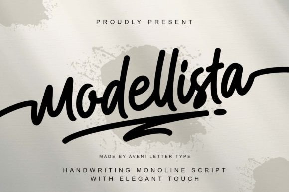 Modellista: The Elegant Script Font for Modern Creators