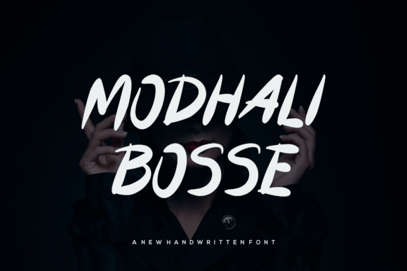 Modhali Bosse: A Script Font That Feels Like a Conversation