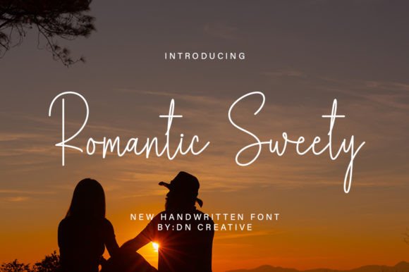 Refining Your Creations with the Romantic Sweety Typeface