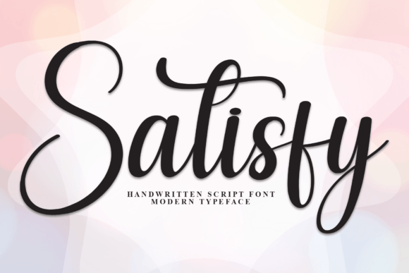 Satisfy Font: The Elegant Script for Handwritten Style