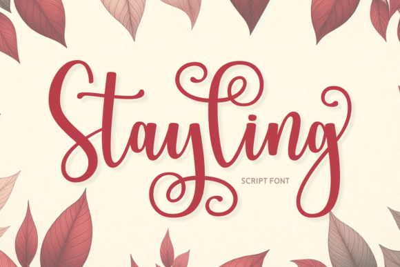 Stayling: The Curly Script Font for Creative Projects