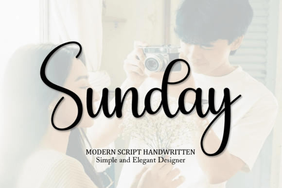 Sunday: A Handwritten Script for Authentic Branding