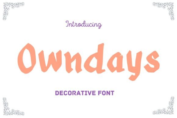 The Art of Connection: Mastering the Owndays Handwritten Font