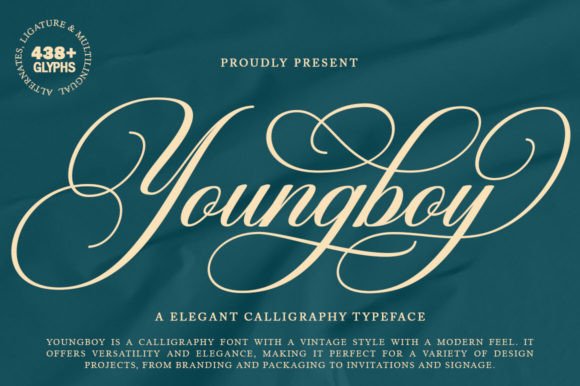Youngboy Font: Bridging Classic Calligraphy and Modern Design